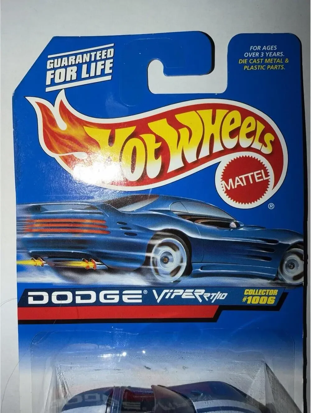 Hot Wheels Dodge Viper RT/10 Diecast Car